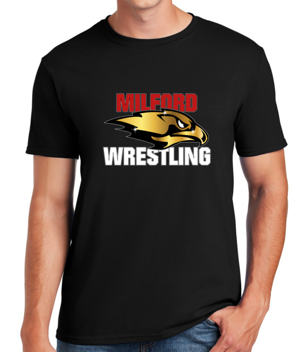 Milford Wrestling Gold Hawk – Bussin' Shirts